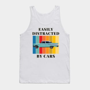 Easily Distracted by Cars Tank Top